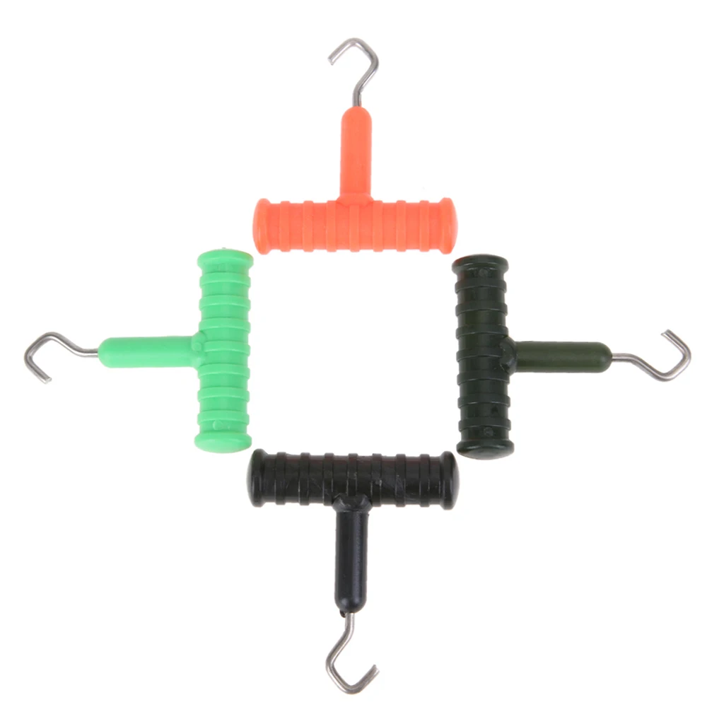 3 шт. ABS Grip + гладкий крюк из нержавеющей стали съемник рыболовных узелков для