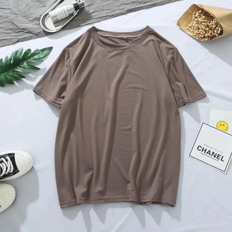 2019 дышащие рубашки с коротким рукавом футболки мужские яркие цвета летние тонкие