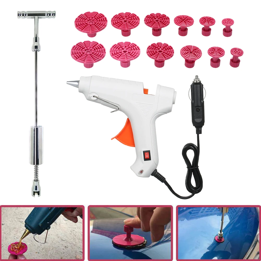 Набор клеевых стержней для ремонта вмятин без покраски кузова автомобиля набор