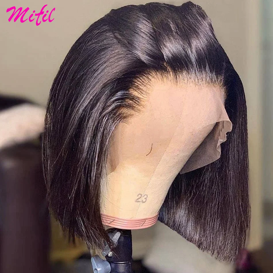 Парик женский прямой из натуральных волос с предварительно выщипанными