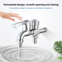 washing machine tap wall mount chrome finished small tap decorative double garden faucet double using bibcock taps dropshipping