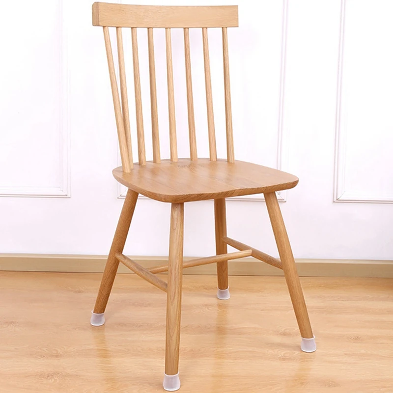 

16 Pcs Chair Leg Protectors for Hardwood Floors Silicone Felt Furniture Pads Non Slip Table Leg Covers Stool Leg Caps