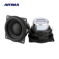 aiyima 2pc 2 inch full range audio speakers 8 ohm 15w hifi stereo sound amplifier bluetooth speaker diy home theater loudspeaker