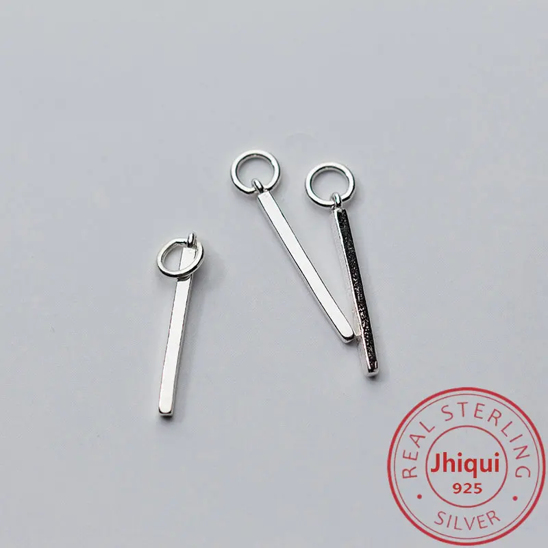 

1,8*22 мм реальные 925 в наборе из стерлингового серебра и очарование кулон для DIY украшения серьги ювелирные изделия аксессуары