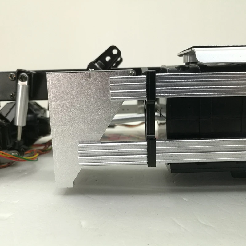 Металлический треугольный ящик для инструментов 1/14 Tamiya RC грузовик автомобиль VOLVO
