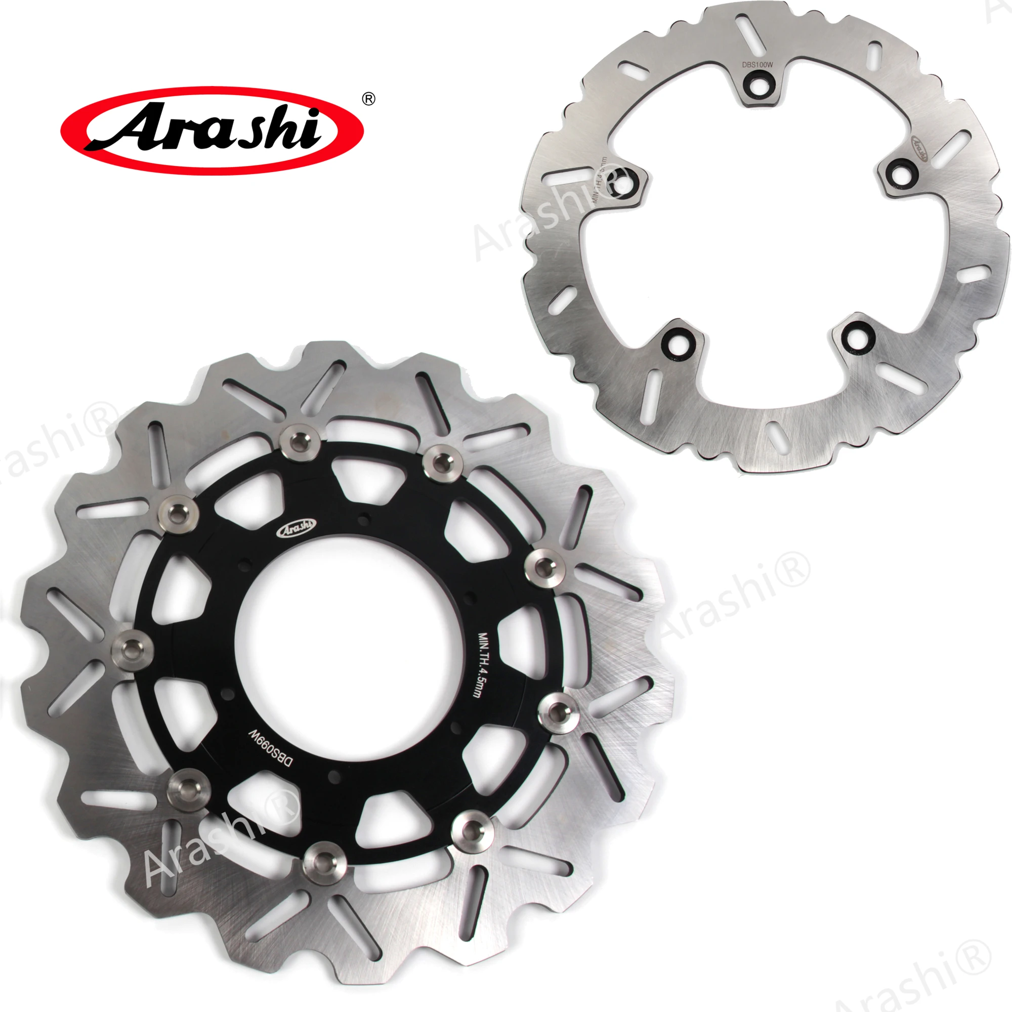 

ARASHI CNC Front Rear Brake Rotors Disc Fit BMW F 650 GS ABS / F650GS GS650 650cc 2008 2009 2010 2011Accessories