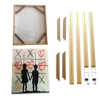 Деревянная рамка для самостоятельной сборки, для натянутых картин на холсте, Настенная картина, отдельная рамка для постеров, картина маслом