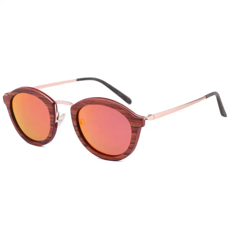 BerWer 2021 новые деревянные Солнцезащитные очки женские бамбуковые солнцезащитные