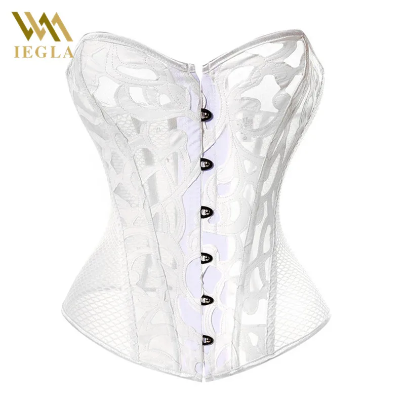 

Sexy Lingerie Lace Corset Women Fashion Lenceria Breathable Corsets Overbust Bustier Corselet Espartilhos Womens Clothing