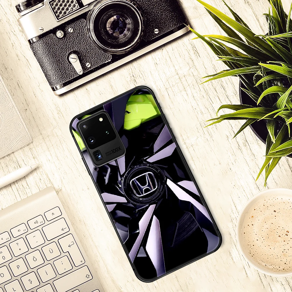 

Honda JDM Sport Car Cool Phone Case Cover Hull For Samsung Galaxy S 7 8 9 10 e 20 FE edge uitra plus Note 9 10 20 black Prime