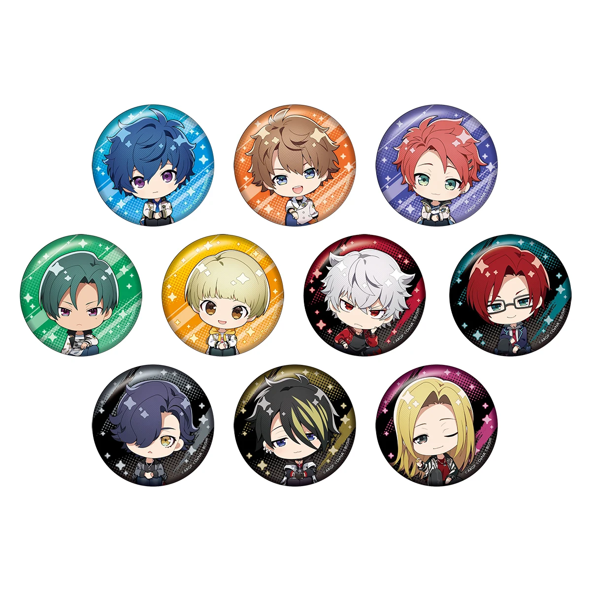 ARGONAVIS от BanG Dream! Металлическая брошь-значок Nanahoshi Ren Goryo Yuto Kikyo Rio Asahi Nayuta