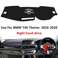 taijs factory sport simple polyester fibre car dashboard cover for bmw 740 7series 2016 2017 2018 2019 2020 right hand drive