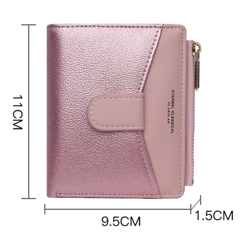 Новинка Дамский бумажник из искусственной кожи Корейская версия с блестками