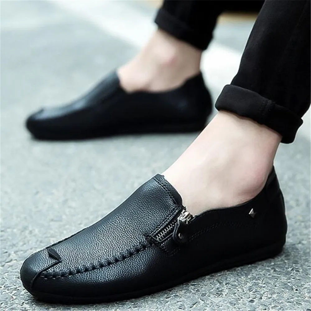 Новинка мужская повседневная обувь из мягкой кожи Роскошные Брендовые мужские