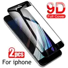 Защитное стекло 9D для iphone 786 s6 Plus, 2 шт.