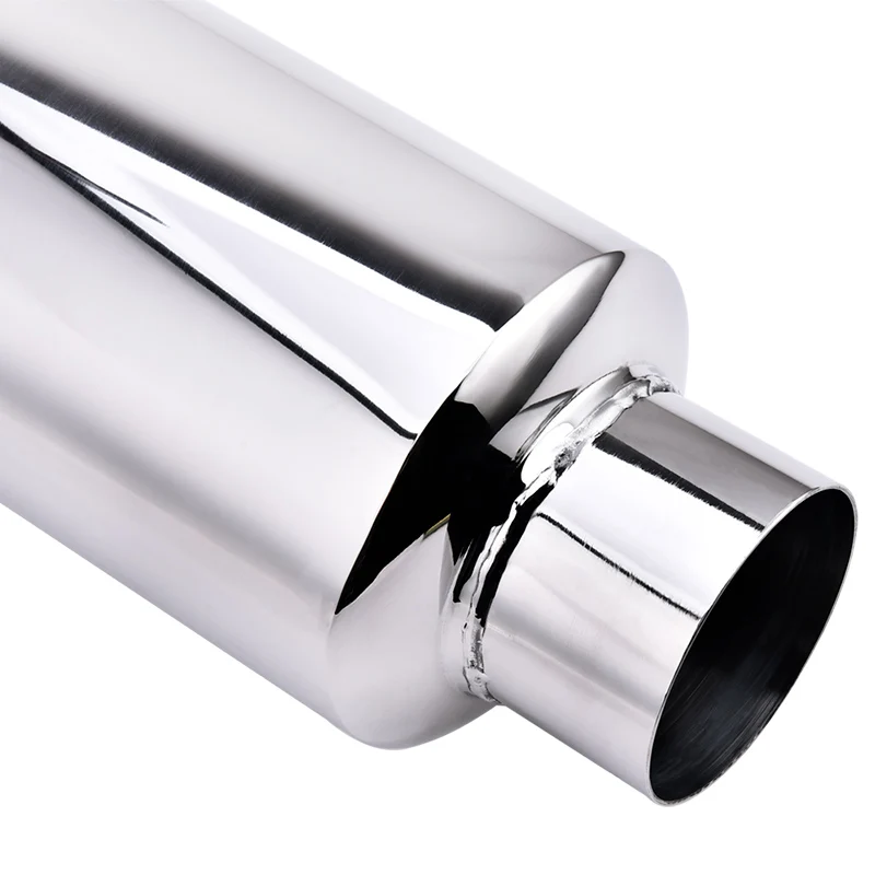 ESPEEDER Универсальный Автомобильный резонатор из нержавеющей стали глушитель