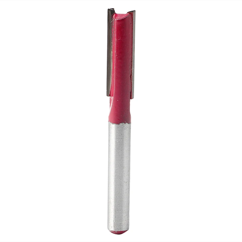 

1/4 "Shank 5/16" Blade Woodworking Double Flutes Straight Router Bit Cutter New 2017