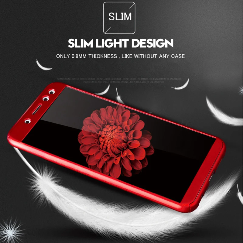 Защитный чехол с полным покрытием 360 градусов для Xiaomi Redmi Note 6 Note6 Pro Xiomi Red Mi Not 5 Note5
