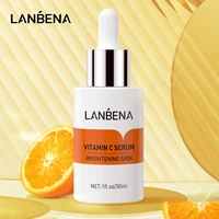 lanbena vitamin c serum hyaluronic acid nicotinamide whitening essence ampoule face essence 30ml