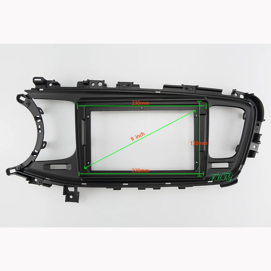 

9-дюймовая Автомобильная аудиорамка, панель GPS-навигатора, автомобильная dvd-панель, пластиковая рамка, панель подходит для KIA K5 2013-2015 гг.