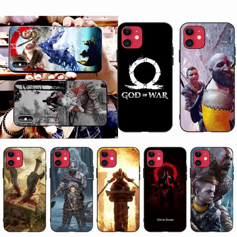 Чехол для телефона HUAGETOP God of war iPhone 11 pro XS MAX 8 7 6 6S Plus X 5S SE 2020 XR|Бамперы| |