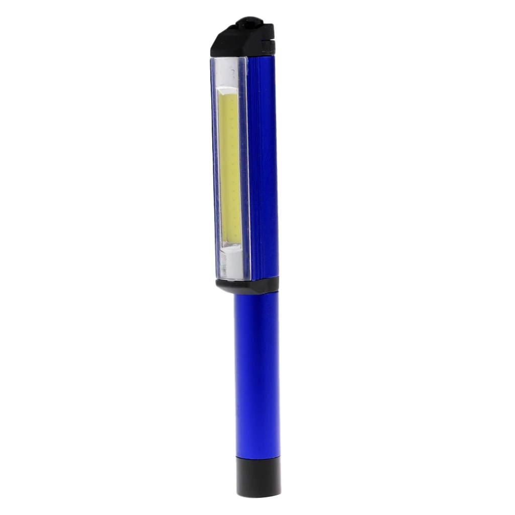 Super Bright LED Pen Light Inspection Torch Work with Clip for Outdoor Camping Car Repair | Спорт и развлечения