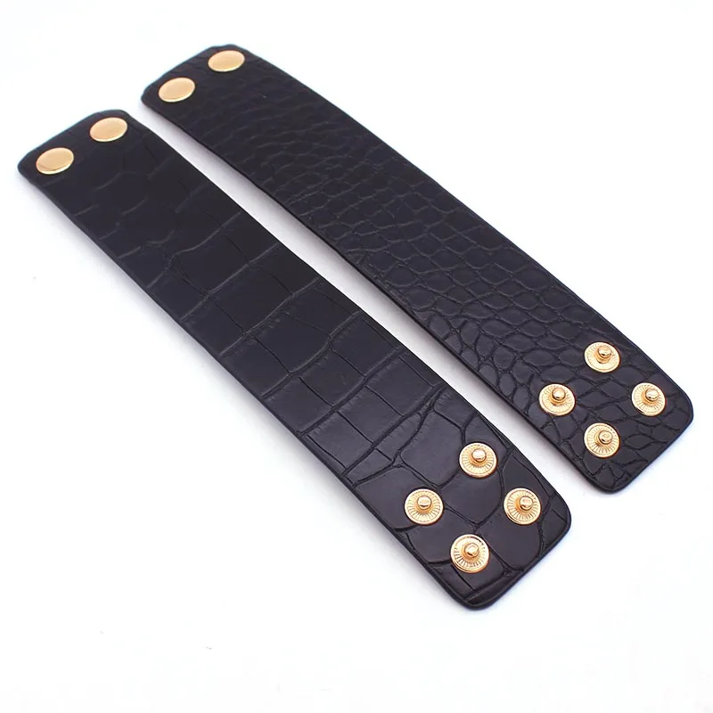 Женские кожаные браслеты с трещинами модные ювелирные украшения женский браслет