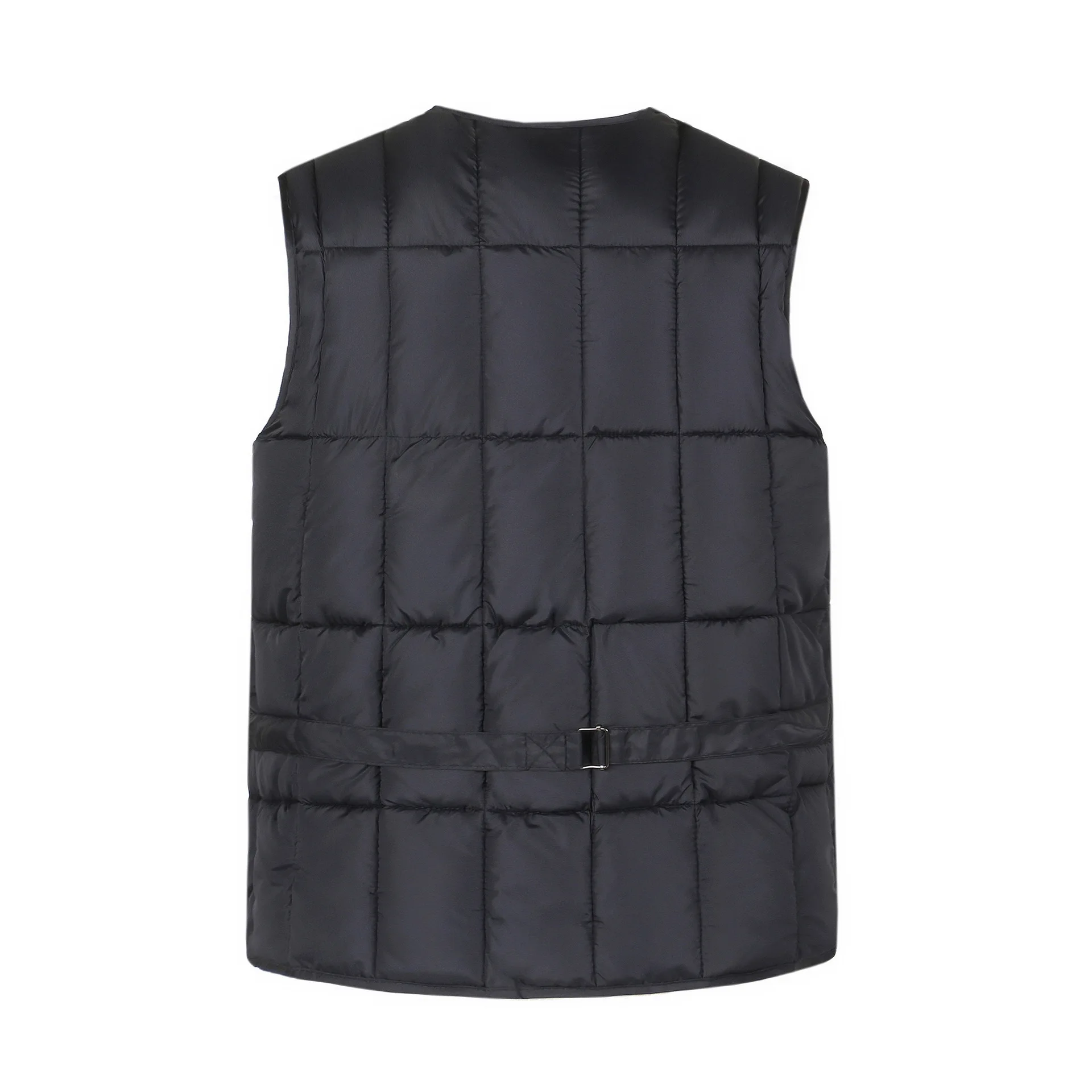 Мужской жилет без рукавов теплый повседневный размера плюс для осени и зимы 2019 |