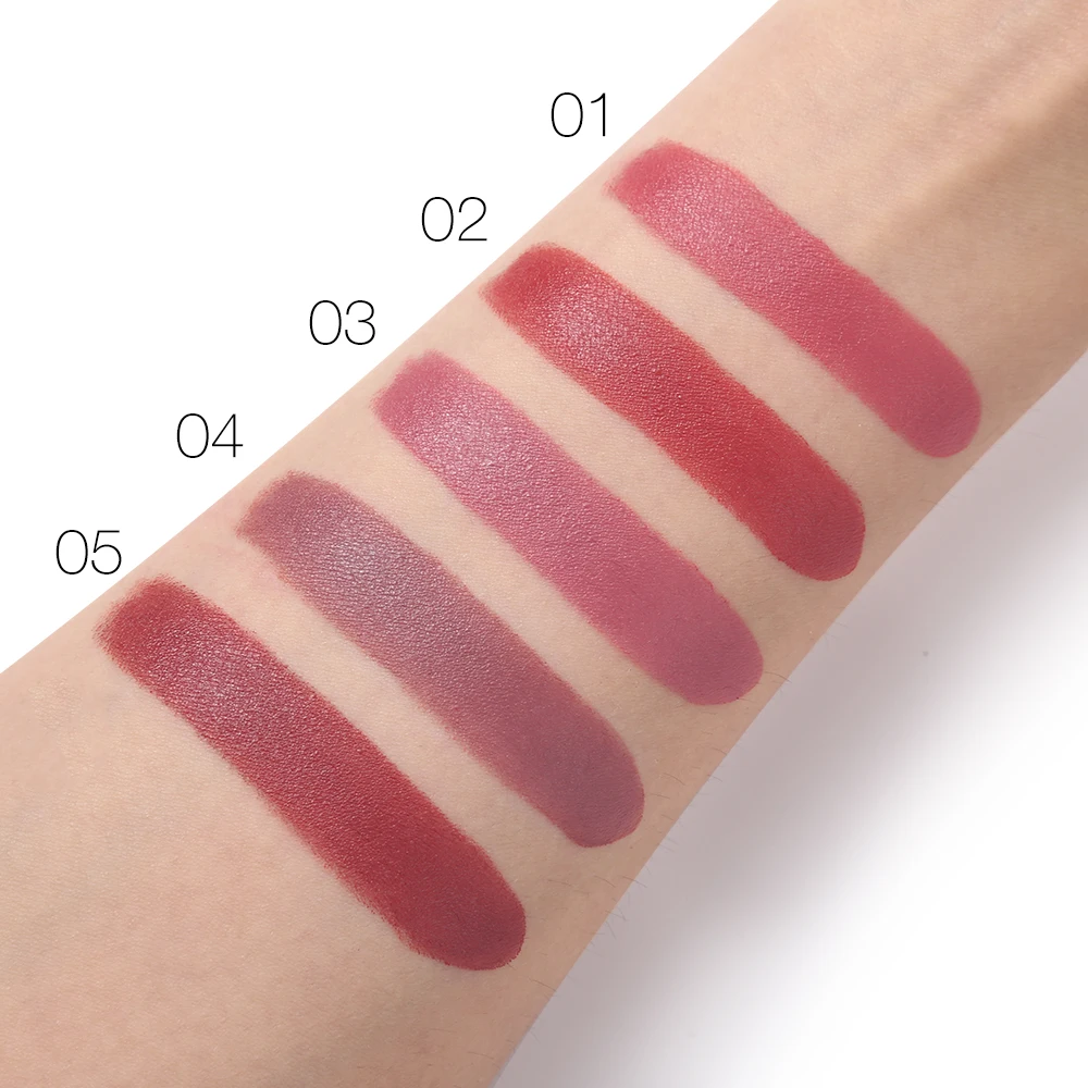 UCANBE 5 цветов Роскошная бархатная Матовая жидкая помада с эффектом увлажнения