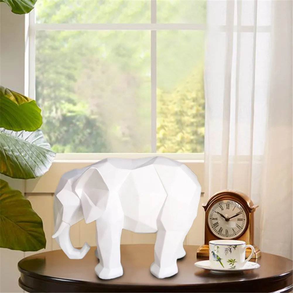 Слоник 1 набор смолы для Офис декорация дома и отеля Настольный животных