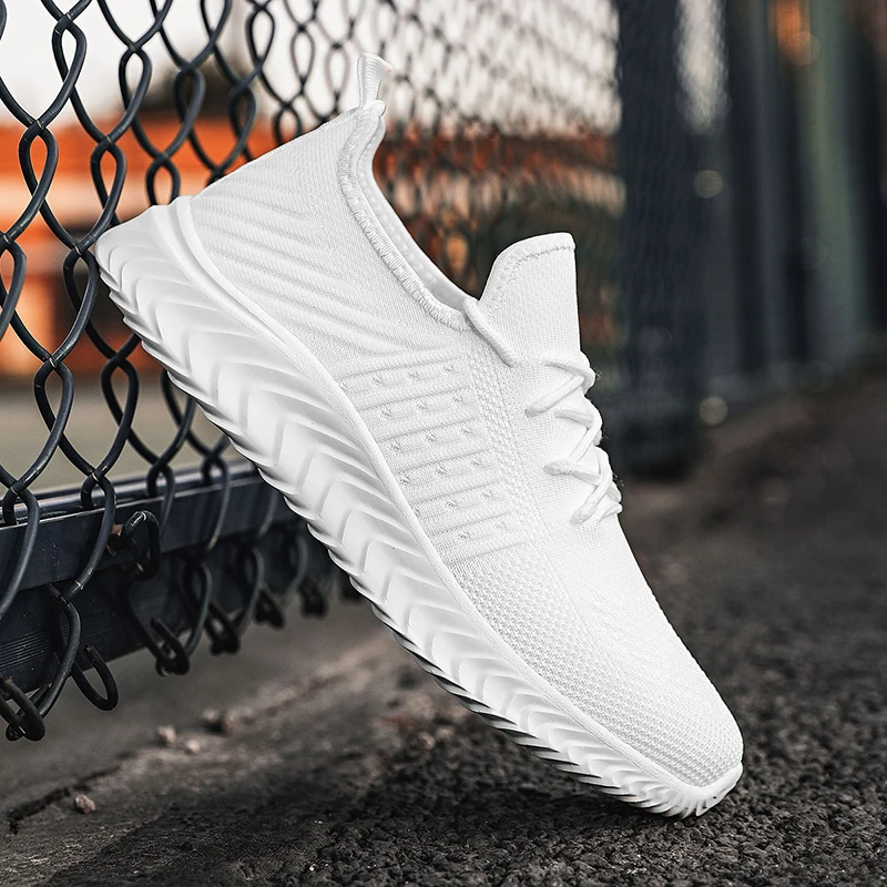 

Fashion Men Sneakers Breathable Mesh Footwear Man Leisure Trend Tennis Male Sneakers Lightweight Casual Walking Platform Shoes