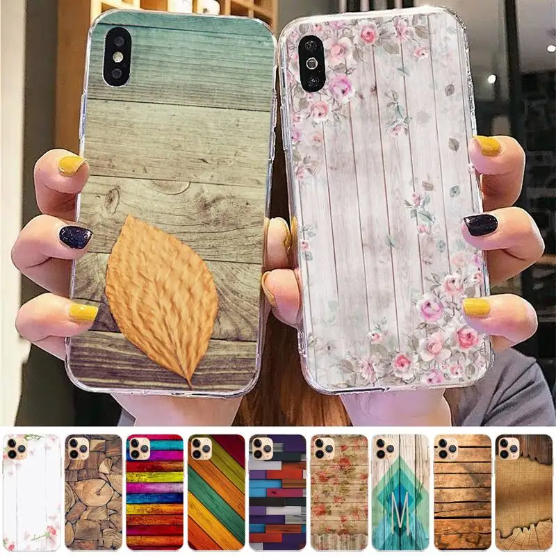 Чехол для телефона из натурального дерева iPhone 11 12 13 mini pro XS MAX 8 7 6 6S Plus X 5S SE 2020 XR -