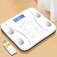 body fat scale smart wireless digital bathroom weight composition analyzer with smartphone app bluetooth compatible