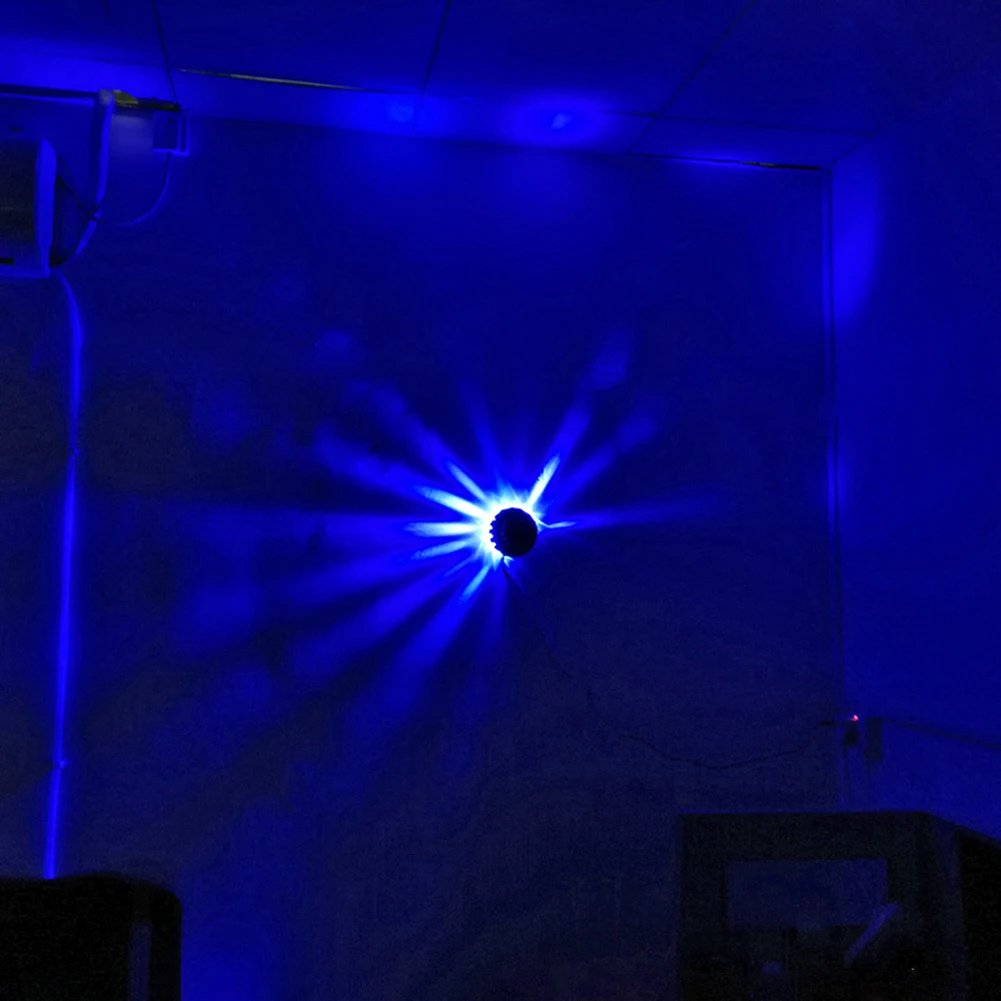 5 Вт USB RGB звуковая активация вращающийся огни дискотеки светодиодный шар