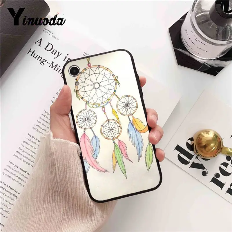 Yinuoda Мандала чакра настаивать Йога силиконовый чехол для телефона iPhone 5 5Sx 6 7 7plus 8