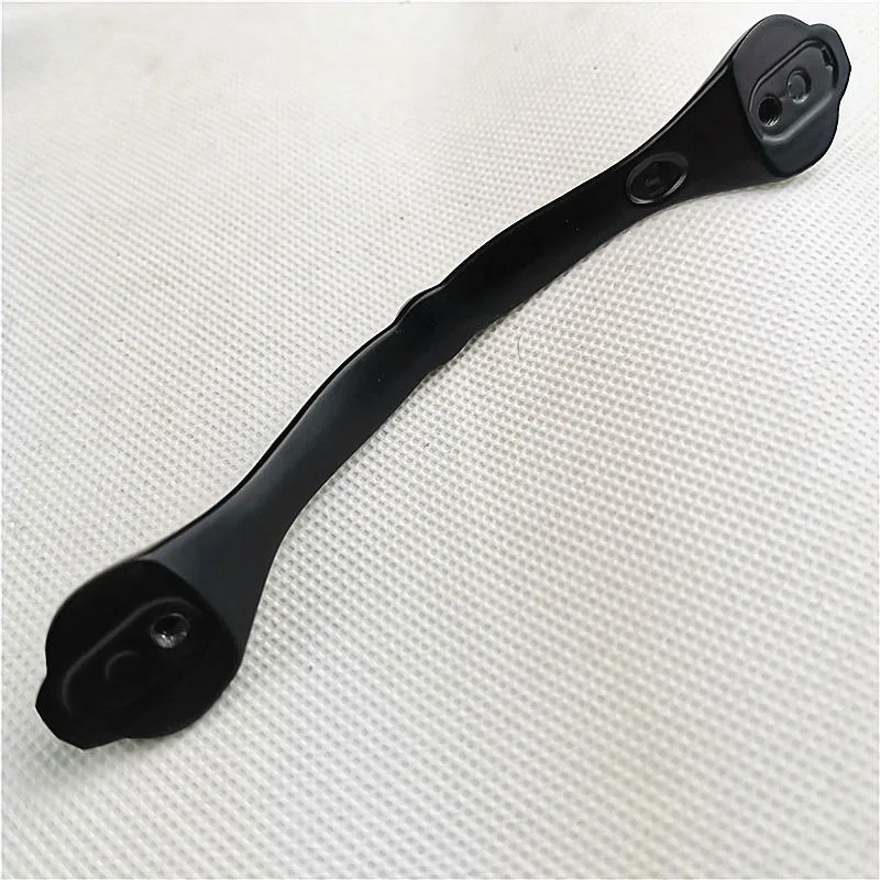 Цинковый сплав Черный кабинет ручки в американском стиле кухонный шкаф дверные