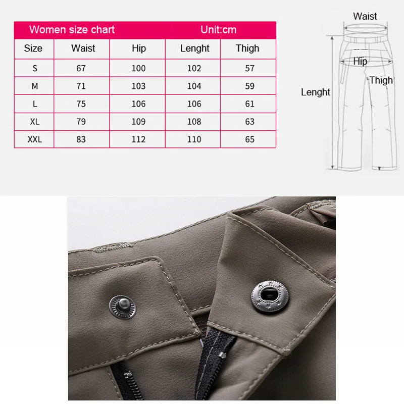 TRVLWEGO Outdoor Camping &amp Hiking Pants Women Summer Thin Quick Dry Climbing Trekking Trousers Female Easy Elastic Travel Black | Спорт и