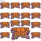 Нашивки для одежды Prajna, 10 шт.