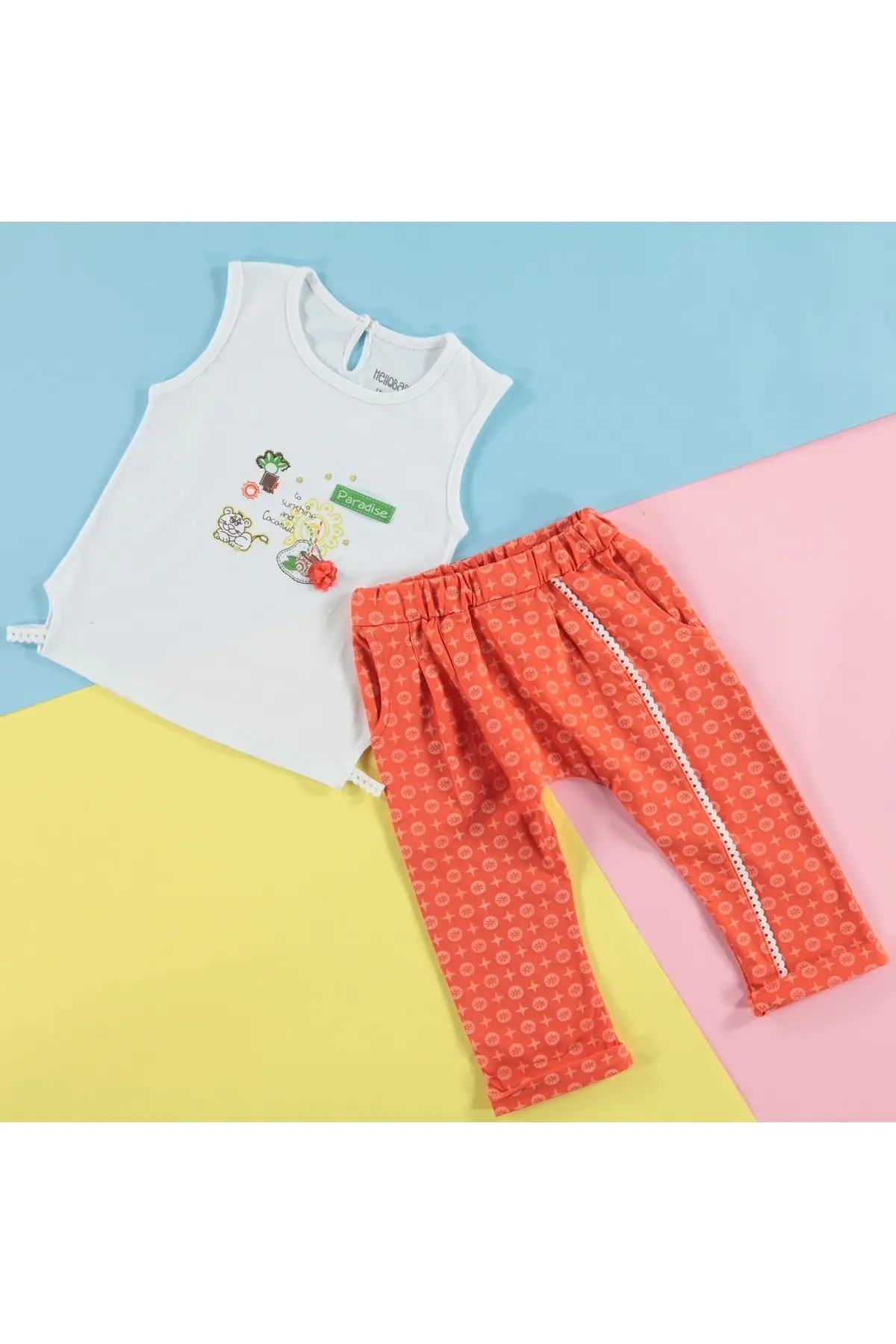 

Детский хлопковый костюм для новорожденных мальчиков и девочек, летняя одежда для малышей на тему небеса, костюмы с АТЛ-шортами