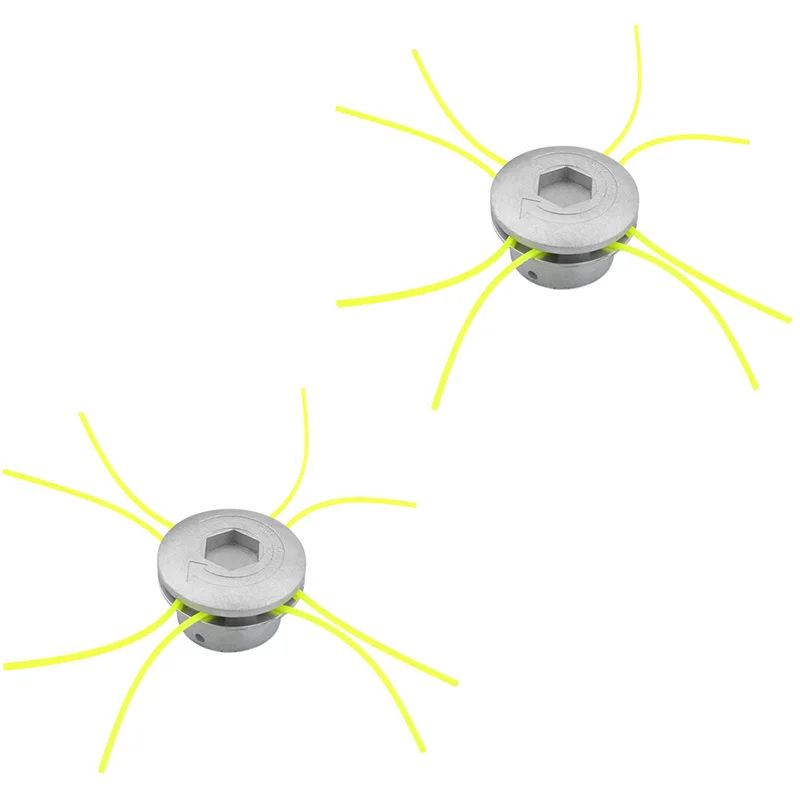 

Алюминиевый триммер для травы, садовые инструменты, головка для триммера, линейные головки, набор строк для травы, кусторез, садовый аксессу...