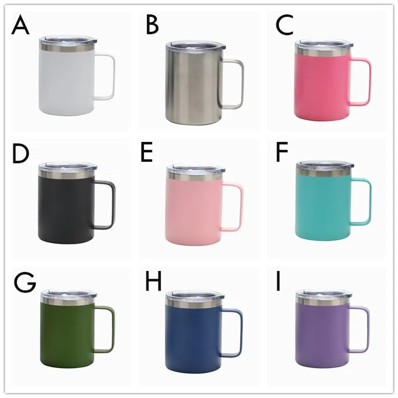 Новое поступление портативная кружка для вина из нержавеющей стали с ручкой 12