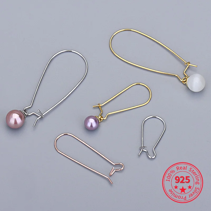 

French U-shaped geometric Earring hooks Earring Ear Wires Findings DIY Jewelry Making Settings Base Accessories Supplies