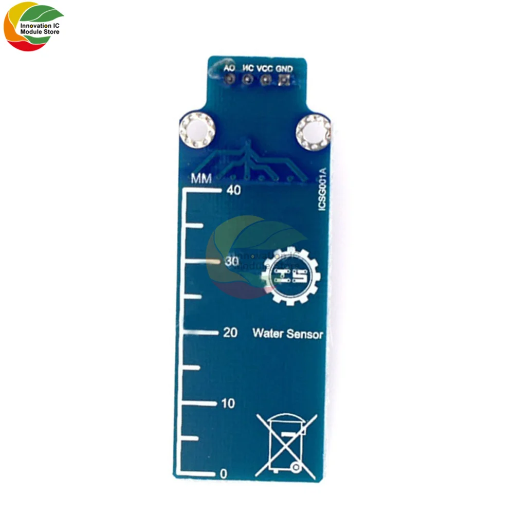 Модуль датчика дождя для обнаружения уровня воды датчик DC3.3V-5V плата модуля