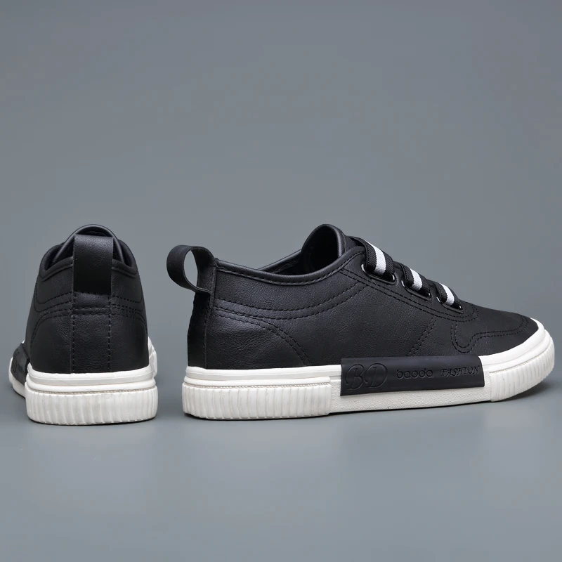 Новые весенние мужские кроссовки на вулканизированной подошве Эластичные