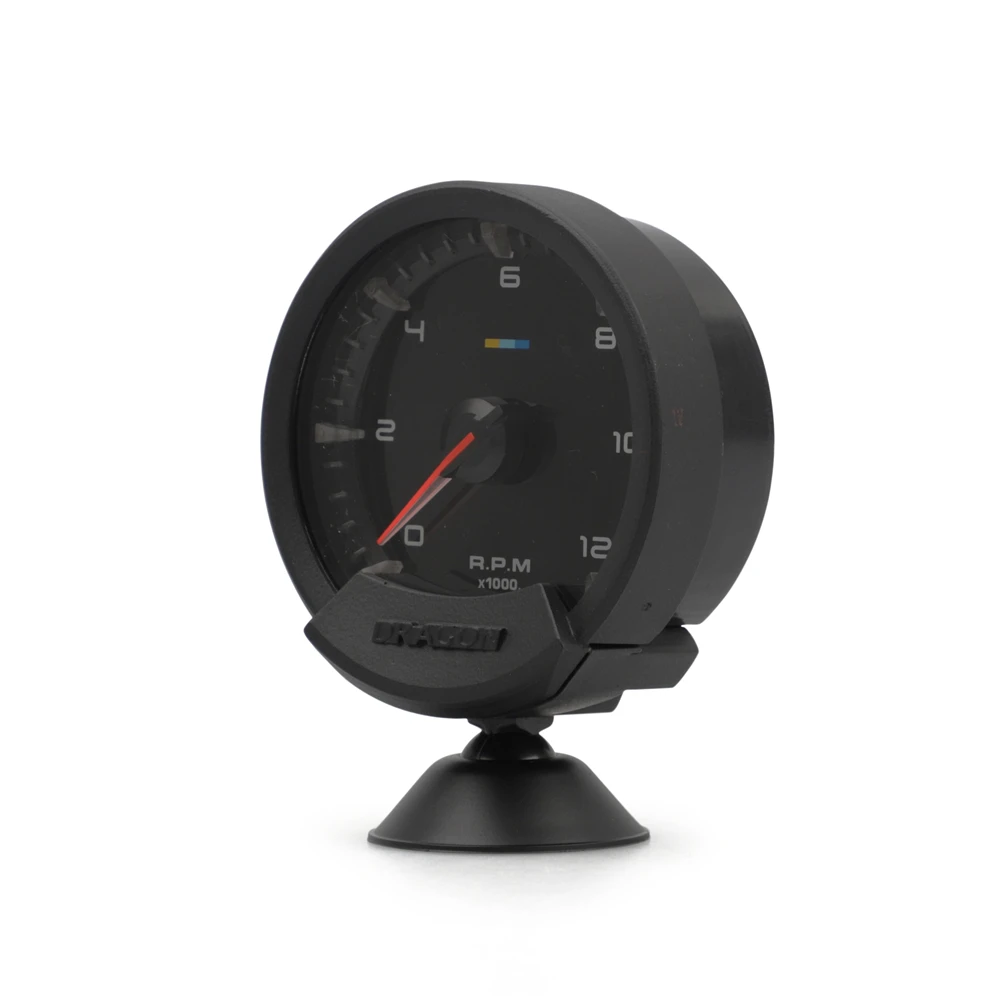 2 5 дюймов автоматический датчик светодиодный Тахометр 0 12000 об/мин датчика с