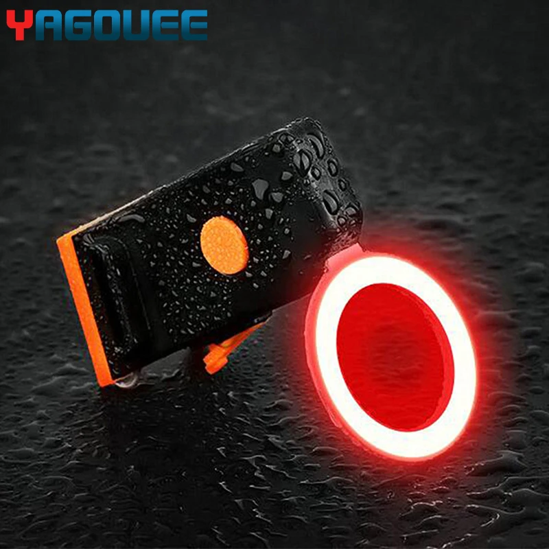 

Bicycle Light USB Rechargable Bike Light Led Lamp Flashlight Tail Rear Cycling Lights for MTB Seatpost Bicycle Accessories 자전거용품