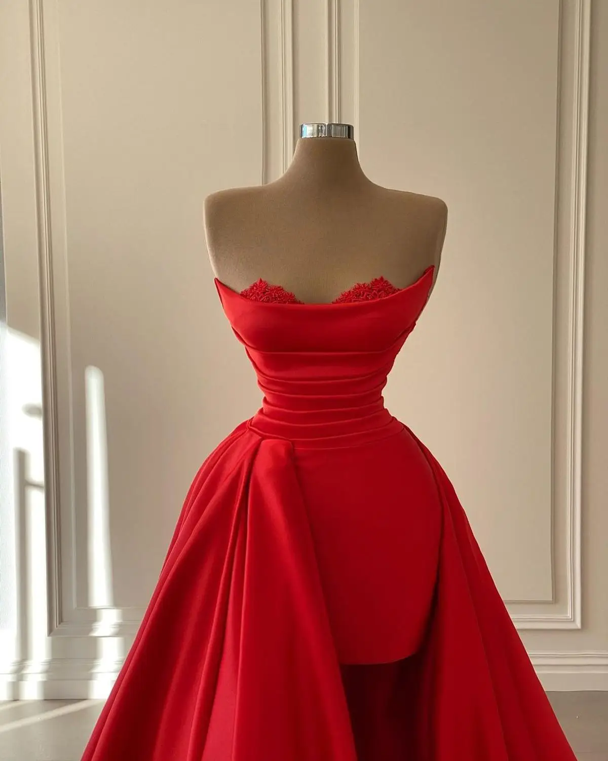 

Robe De Soiree Longue Evening Dresses Beads Women Formal Evening Party Gowns Vestidos De Fiesta De Noche Custom Make