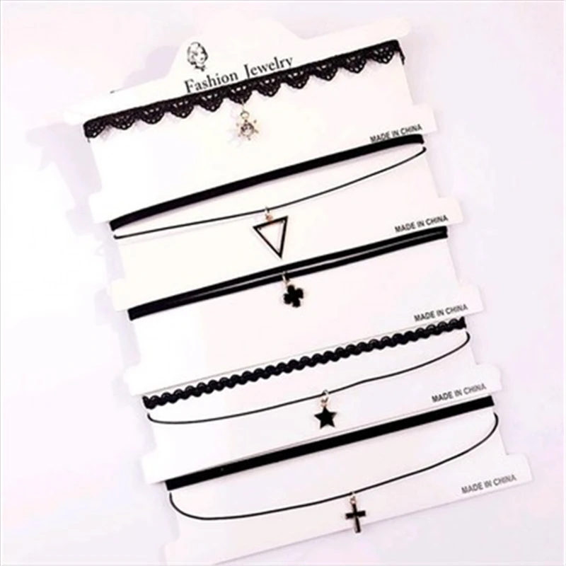 5/10/15 шт кружевное ретро ожерелье женский воротник тренд одежда аксессуары