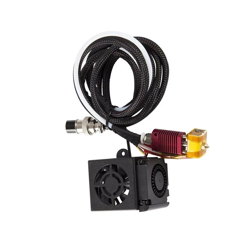 Для Creality 3D CR 10S полный комплект экструдера 10 Hotend в сборе сопла крышка вентилятора