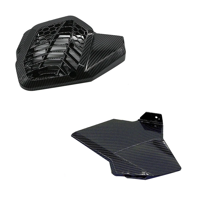 

For Honda ADV150 ADV 150 2019 2020 Carbon Fiber Motorcycle Radiator Panel Decor Cover Battery Small Cover Accessories